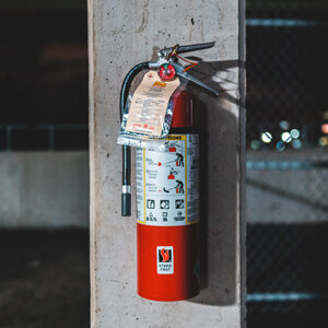 Facilities Maintenance Fire Extinguisher Testing
