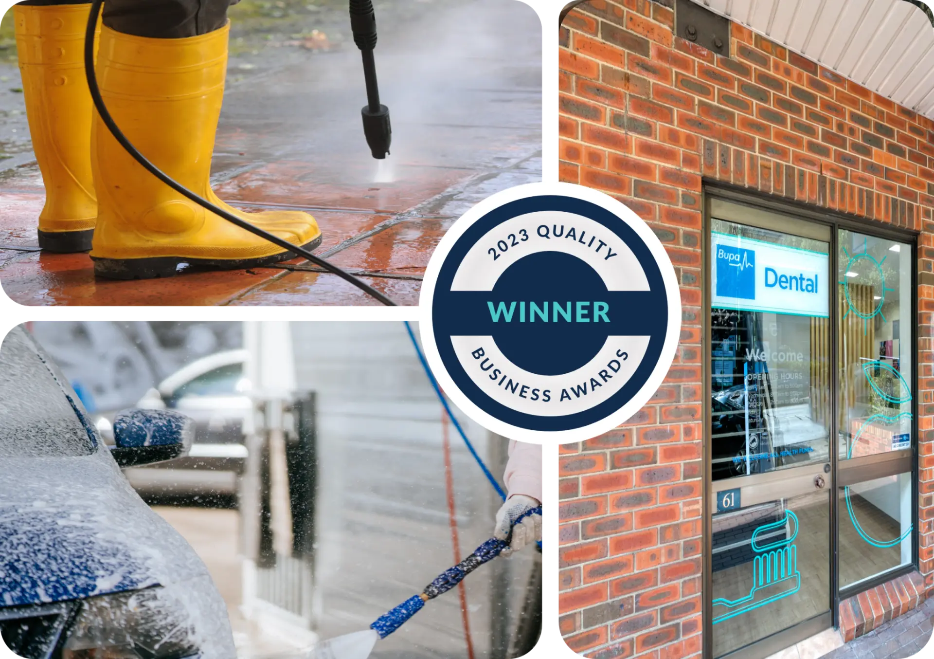 Professional pressure cleaning and mould remediation work by Flawless Clean