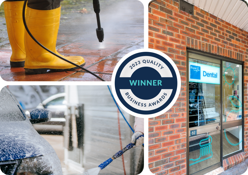 High-Pressure Brick Cleaning and House Washing